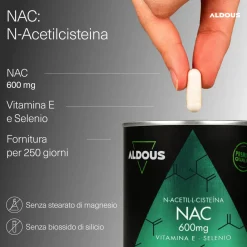Aldous - NAC N- Antiossidanti e glutatione