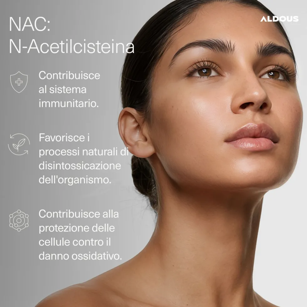 Aldous - NAC N- Antiossidanti e glutatione