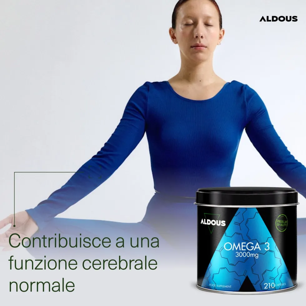 Aldous - Omega 3 - Occhi, Cuore, Cervello