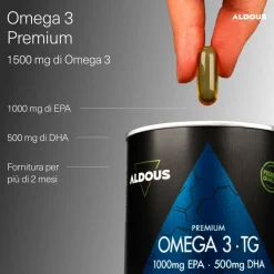 Aldous - Omega 3 Premium - Cuore, Cervello, Occhi