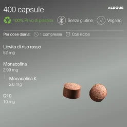 Aldous - Riso Rosso Fermentato - Supporto Cardiovascolare