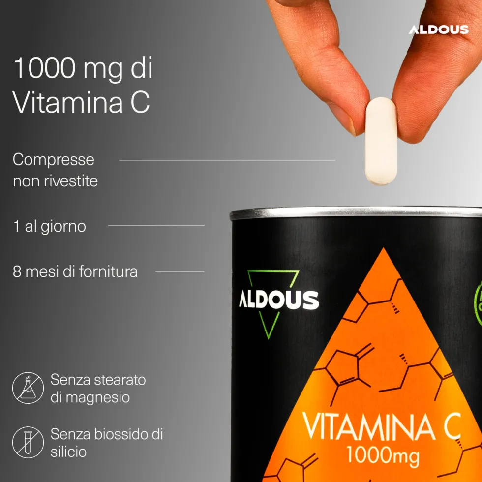 Aldous - Vitamina C - Stanchezza e Antiossidante