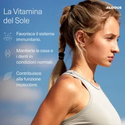 Aldous - Vitamina D3 e K2- Muscoli, Ossa