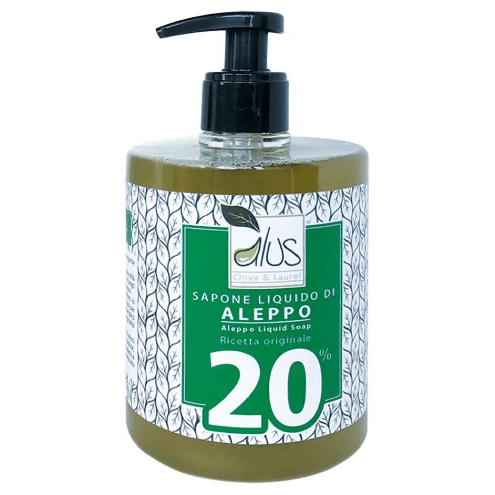 Aleppo Sapone Liquido 20% 500 Ml