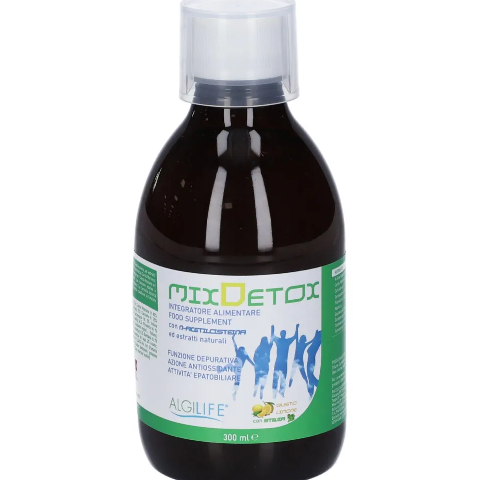 Algilife Mixdetox Liquido Gusto Limone