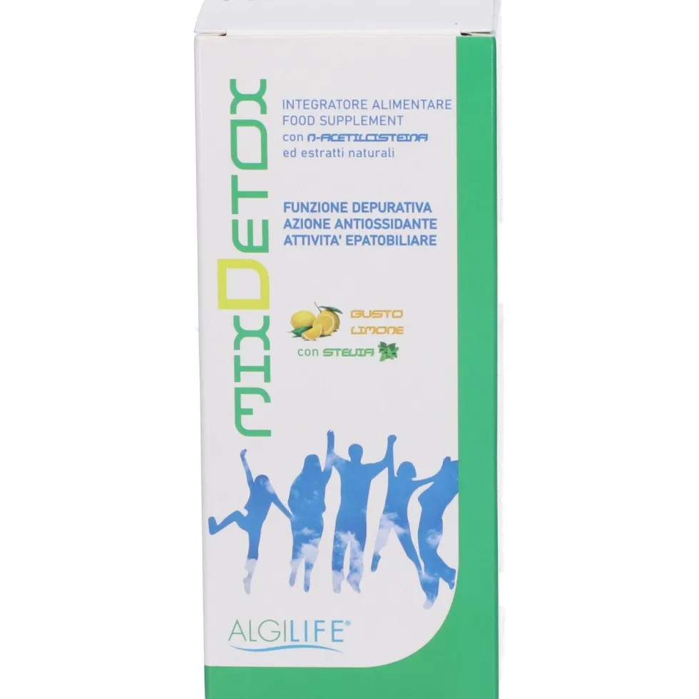 Algilife Mixdetox Liquido Gusto Limone