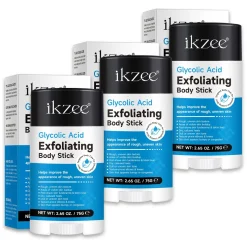ALIVER Crema da giorno, scrub corpo esfoliante con acido glicolico, stick peeling