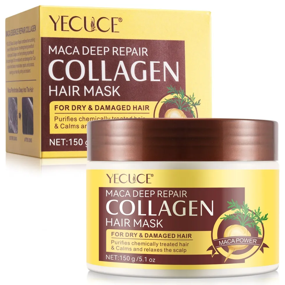 ALIVERMaschera per capelli MACA DEEP REPAIR Collagene