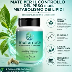 Aloha Labs Snellamate Integratore per Controllo Peso e Metabolismo