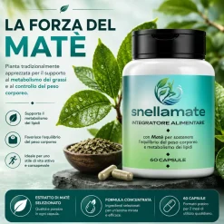 Aloha Labs Snellamate Integratore per Controllo Peso e Metabolismo