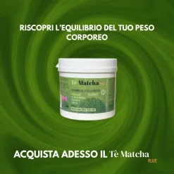 Aloha labs Tè Matcha PLUS Integratore Alimentare Drenante e Metabolico