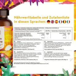 ALPHA FOODS Vitamina D3, K2 (vitaMK-7, 99,99% all-trans) e acidi grassi omega 3 di origine vegetale