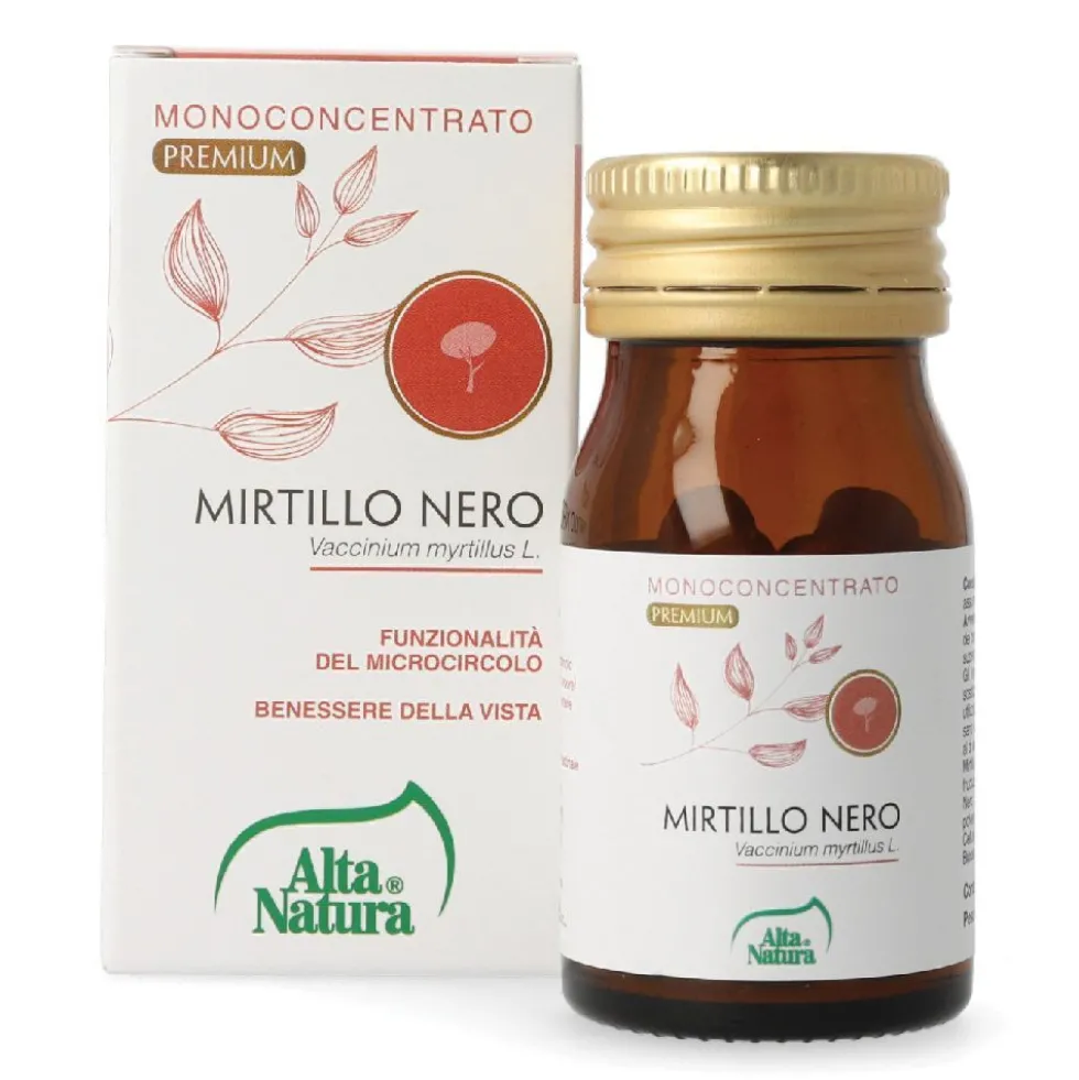 Alta Natura Mirtillo Nero Compresse