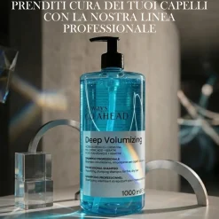 ALWAYS GO AHEAD Deep Volumizing Shampoo Professionale Capelli Fini e Disidratati