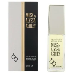 Alyssa Ashley Musk Eau de Toilette Spray 50ml - Fragranza elegante per donne