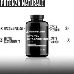 Amando Perez Capsule abbronzanti al beta-carotene