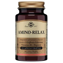 Amino Relax 30 Capsule Vegetali- Risparmia il 10% con il codice: solgarx0926