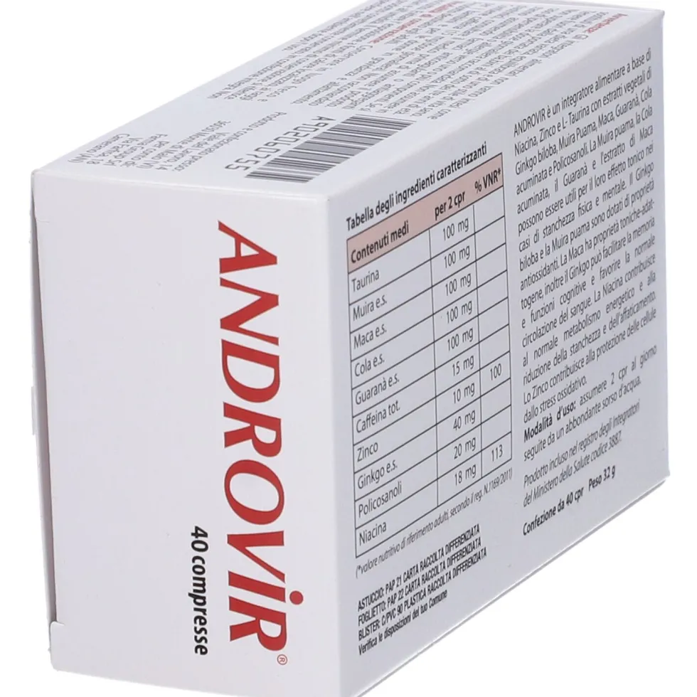Androvir Ton 40 Compresse