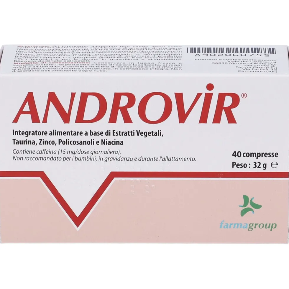 Androvir Ton 40 Compresse