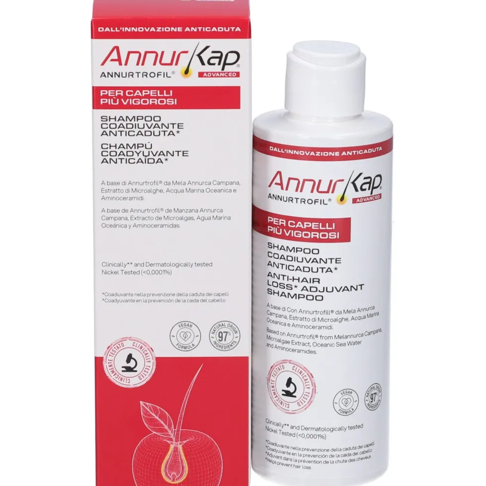 Annurkap Advanced Shampoo Coadiuvante Anticaduta