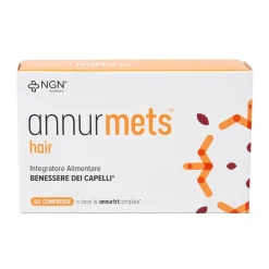 Annurmets® Hair a base di AnnurtriComplex® 60 Compresse Gastroresistenti