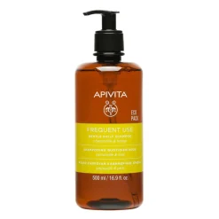 Apivita Frequent Use Shampoo Delicato per Uso Frequente, deterge delicatamente per capelli grassi