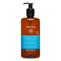 Apivita Hyaluronic Hydra Shampoo Idratante Anti-crespo con Acido Ialuronico per capelli morbidi
