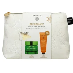 Apivita Promo Xm Bee Radiant Rich Crema Segni Eta' e Anti-Fatica Texture Ricca + Face Mask Orange