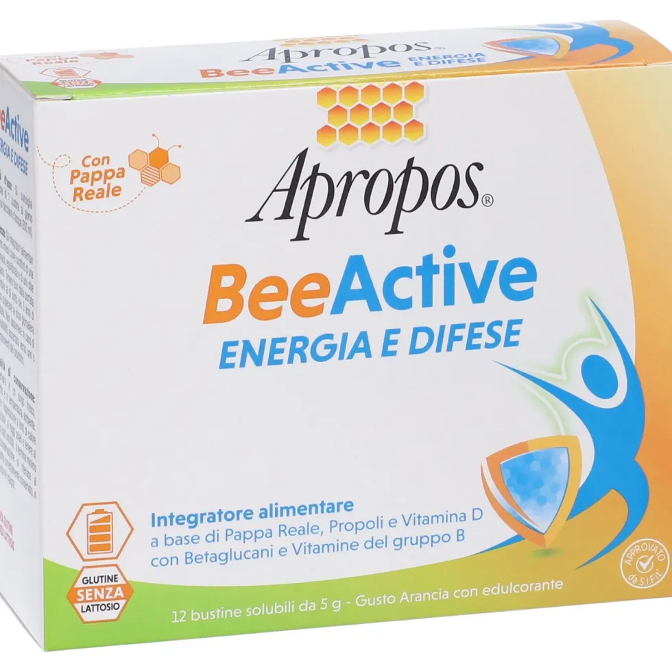 Apropos Beeactive Energia e Difese Bustine Gusto Arancia
