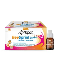 Apropos Bee Sprint Junior Energia e Memoria Flaconcini Gusto Miele e Arancia