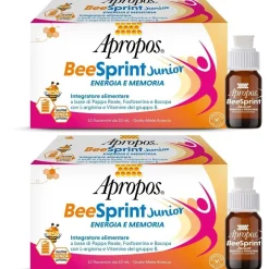 Apropos Bee Sprint Junior Energia e Memoria Flaconcini Gusto Miele e Arancia