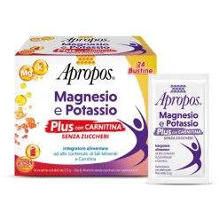 Apropos Magnesio e Potassio con Carnitina Bustine