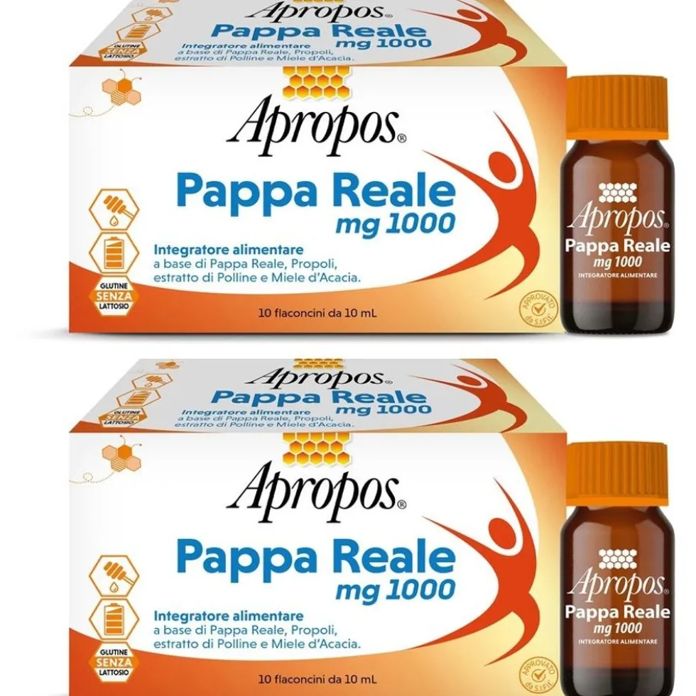 APROPOS PAPPA REALE 1000 MG - FLACONCINI