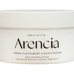 ARENCIA Fresh Cloud Esfoliante Corpo e Cuoio Capelluto – Tè Bianco & Neroli