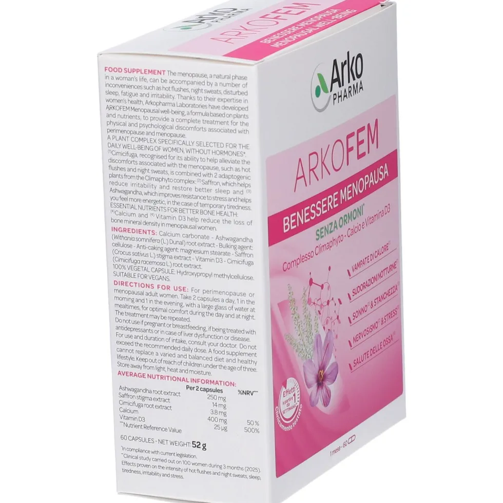 Arkopharma Arkofem Menopausa Capsule