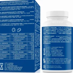Astaxantina 8 mg Integratore con Resveratrolo e Glutatione (Haematococcus Pluvialis)