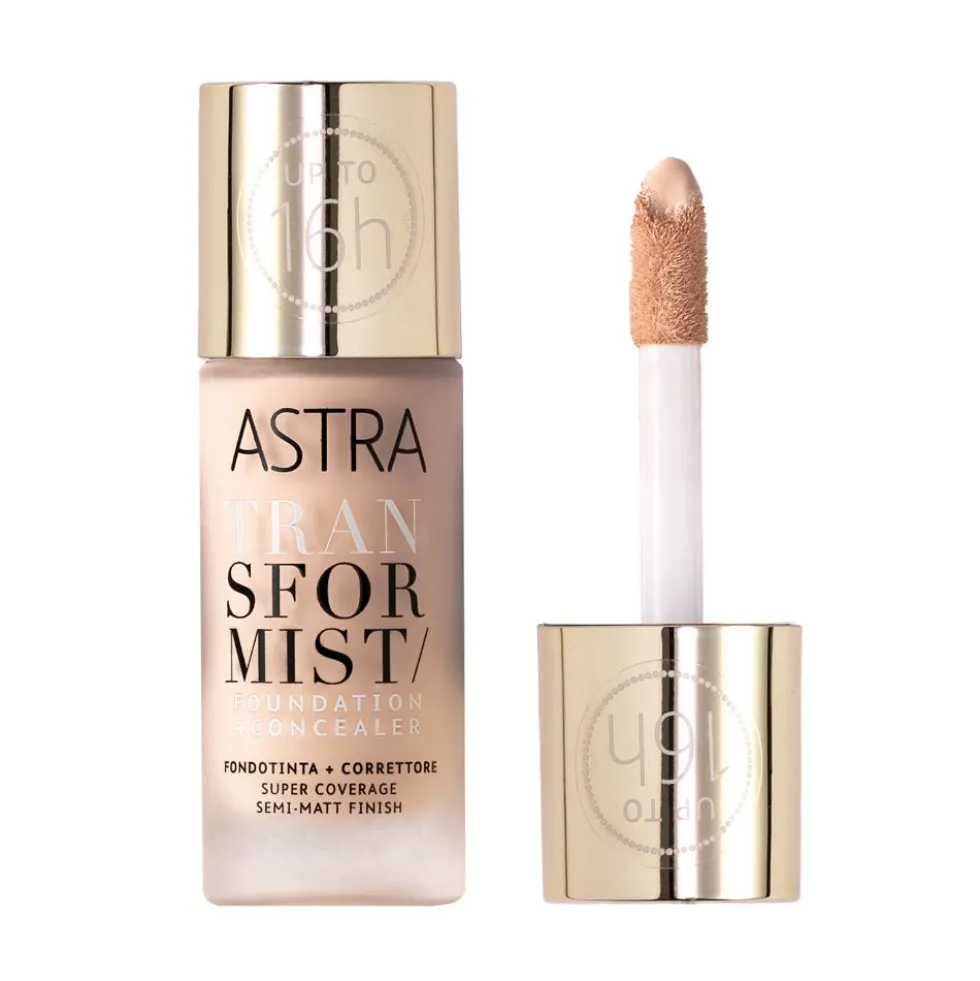 ASTRA Make-UP Transformist - Fondotinta + Correttore Tonalità 1N