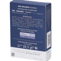 360 Balance Teanina 30 Compresse
