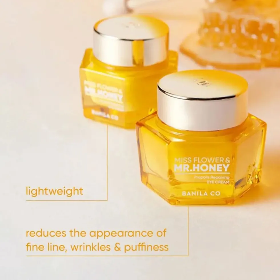 BANILA CO Miss Flower & Mr. Honey Propolis Rejuvenating Eye Cream – Crema contorno occhi