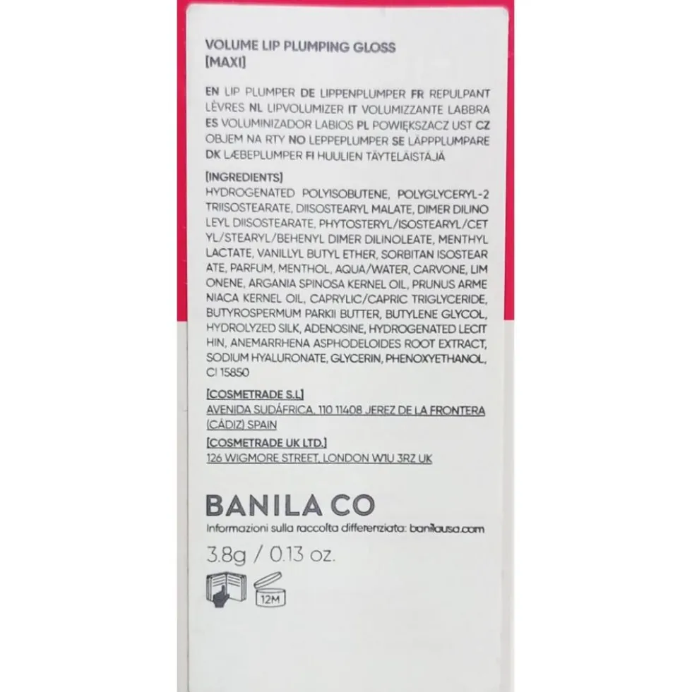 BANILA CO Volume Lip Plumper – Maxi