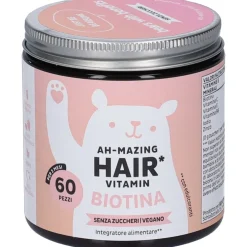 Bears With Benefits Ah-Mazing Hair Vitamins Con Biotina Caramelle Gommose