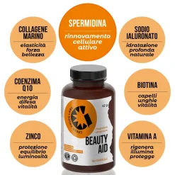 Beauty Aid – Integratore per Pelle, Capelli e Unghie