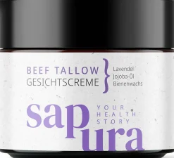 Beef Tallow Balm con lavanda | Per viso & corpo | Bovini al pascolo nutriti a erba dalla Germania