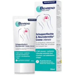 Behrend | Crema per psoriasi e neurodermite per pelli arrossate, secche e scagliose