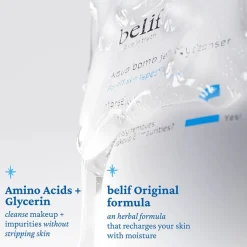 belif Aqua Bomb Jelly Cleanser – detergente in gel con aminoacidi e glicerina