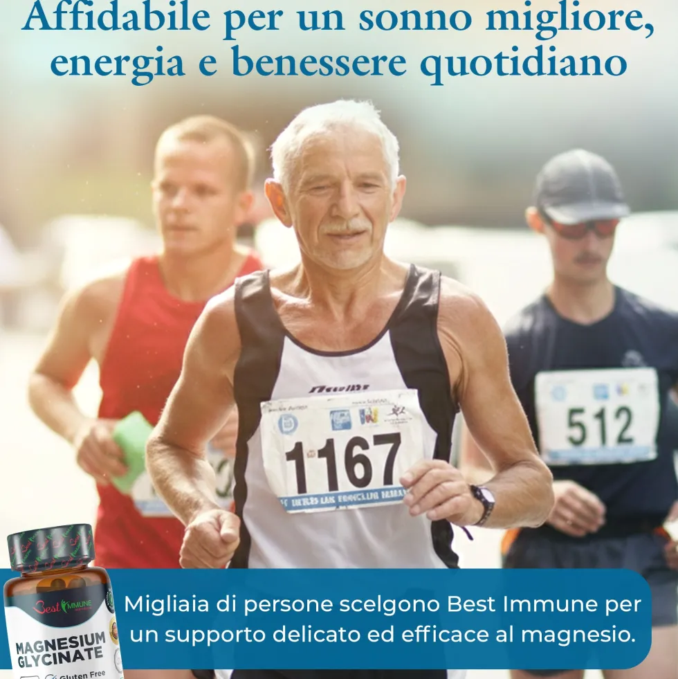 Best Immune Magnesio Glicinato 500 mg