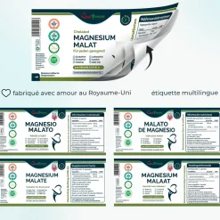 Best Immune Magnesio Malato Naturale 500 mg
