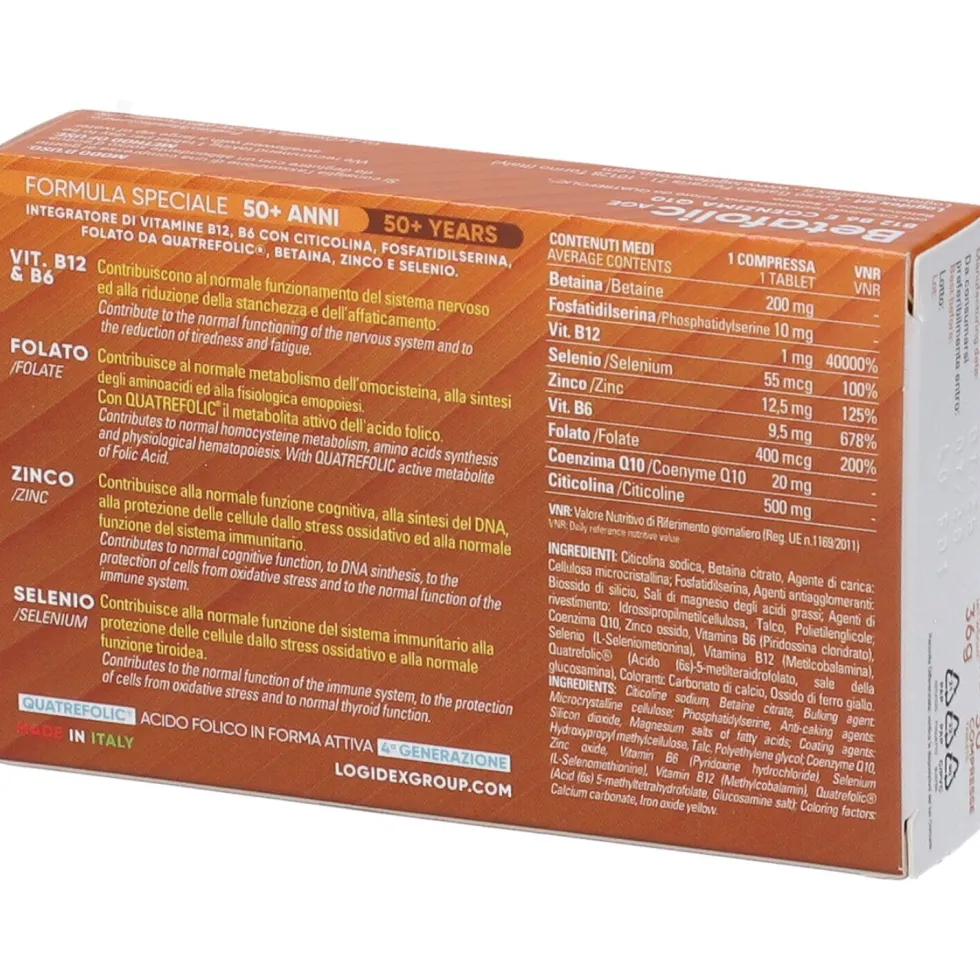 Betafolic Age 50+ Compresse