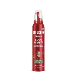 Bilba Spuma per Capelli Ricci Perfetti con Ceramidi e Goccia D´Argan