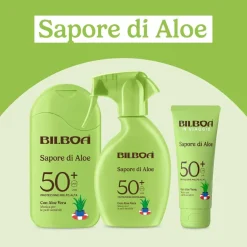 Bilboa In Viaggio Crema Solare formato Viaggio SPF 50+ con aloe vera
